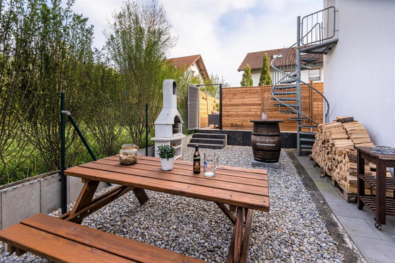 Darfati 4-Zimmer Wohnung Pliening Exterior foto